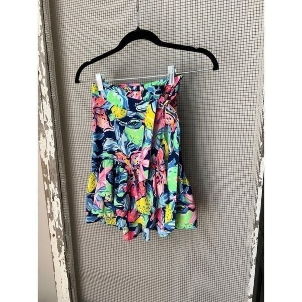 Lilly Pulitzer "Brewster" Sea Salt Blue and White Short Sleeve Dress Size 00 nwt